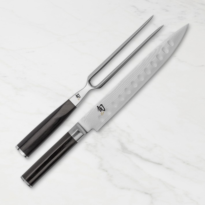 Shun Classic Hollow Edge Chef's Knife & Paring Knife Set - 8