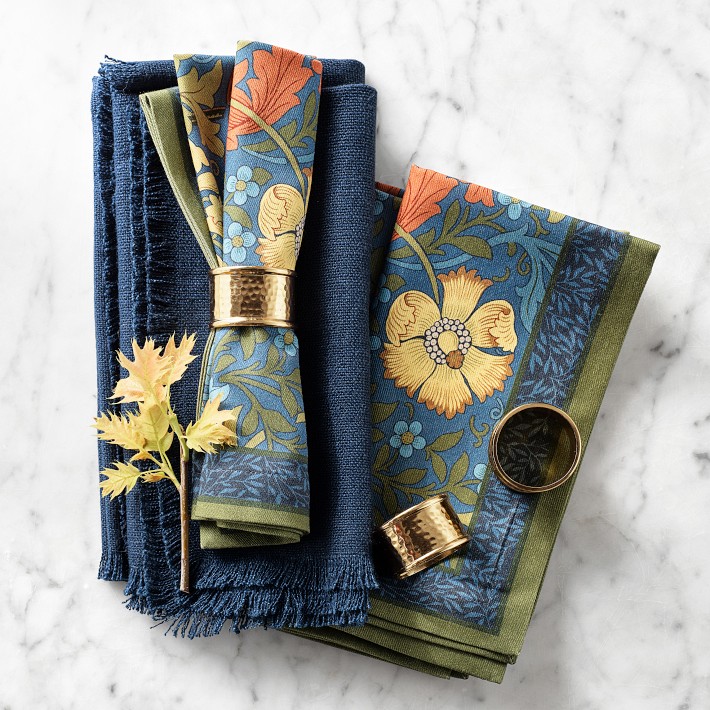 Williams Sonoma x Morris & Co. Compton Napkins, Set of 4 Williams Sonoma
