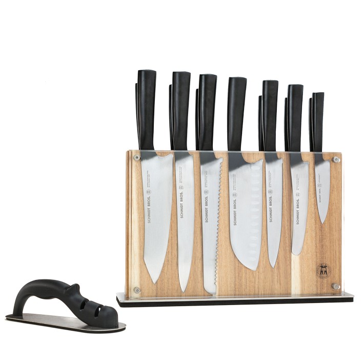 Schmidt Brothers - Carbon 6, 15-Piece Knife Set, High-Carbon