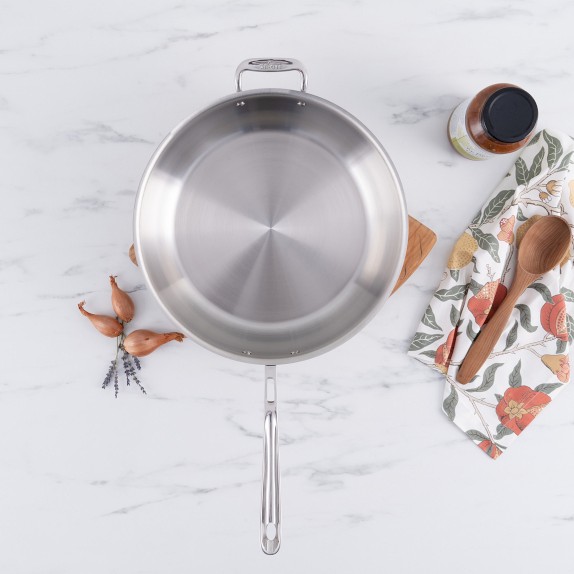 AllClad Copper Core Essential Saute Pan Williams Sonoma
