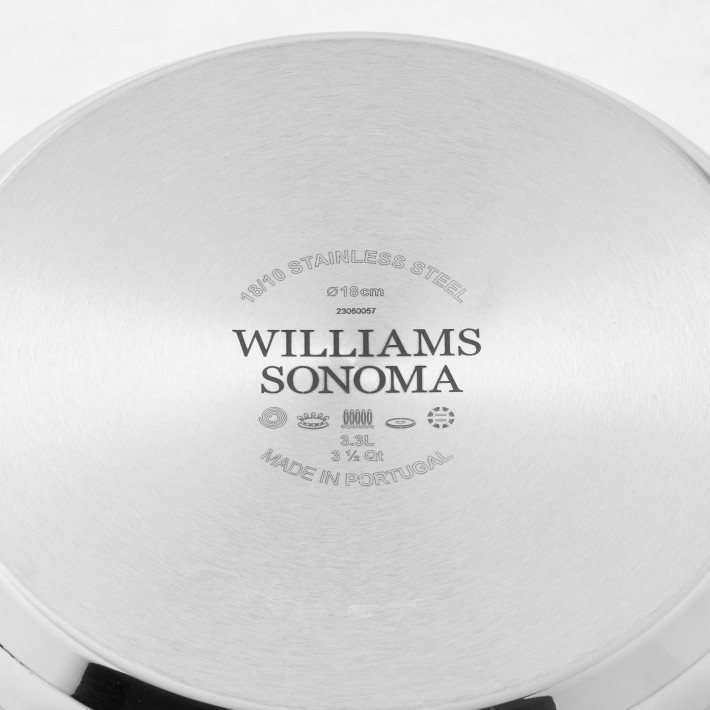 Williams Sonoma Stainless-Steel Fondue Pot