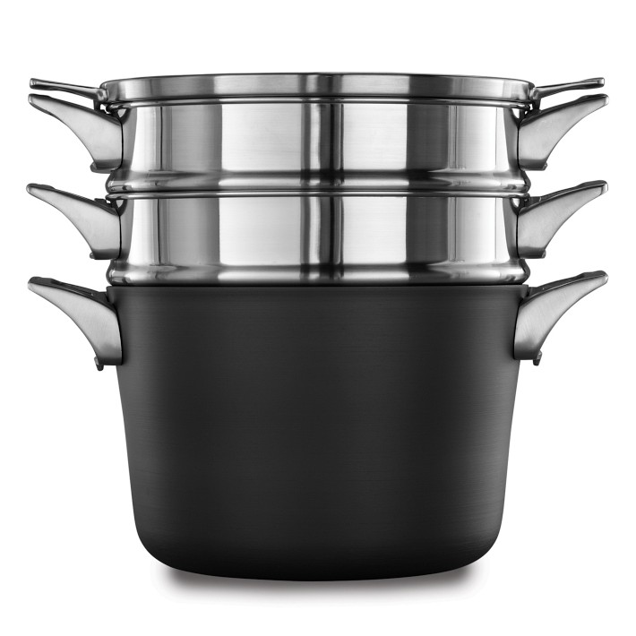  Calphalon Premier Stainless Steel Cookware, 6-Quart Stockpot  with Cover : Everything Else