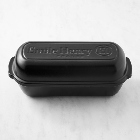 Emile Henry Italian Bread Loaf Pan Navy Williams Sonoma