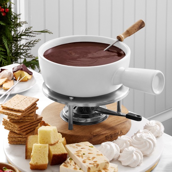 Lugano Cast Iron Fondue Pot Williams Sonoma