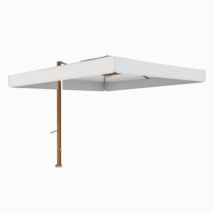 10' Square Cantilever Straight Valance Performance Umbrella with