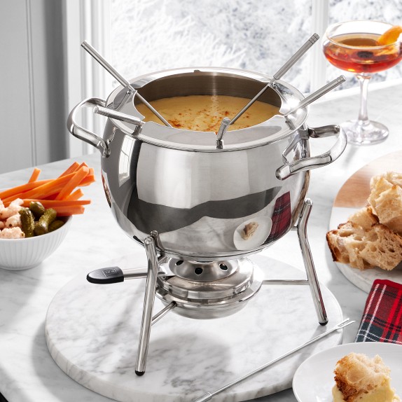 Williams Sonoma StainlessSteel Fondue Pot Williams Sonoma