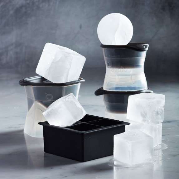 Williams Sonoma King Cube Silicone Ice Cube Trays #melt#slowly