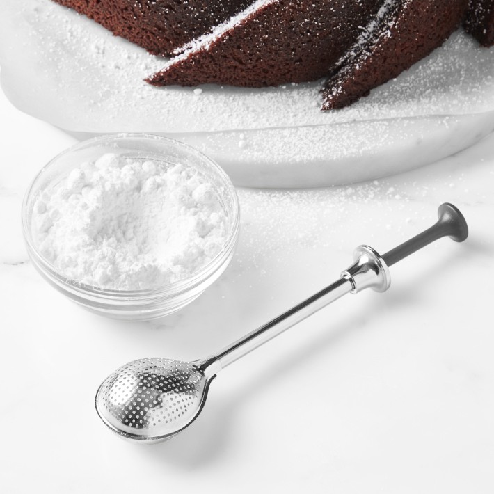 Baker's Dusting Wand for Sugar Flour And Spices Stainless Steel Flour Spoon  Sugar Powder Spoon 