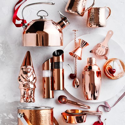 Copper and Marble Cocktail Shaker