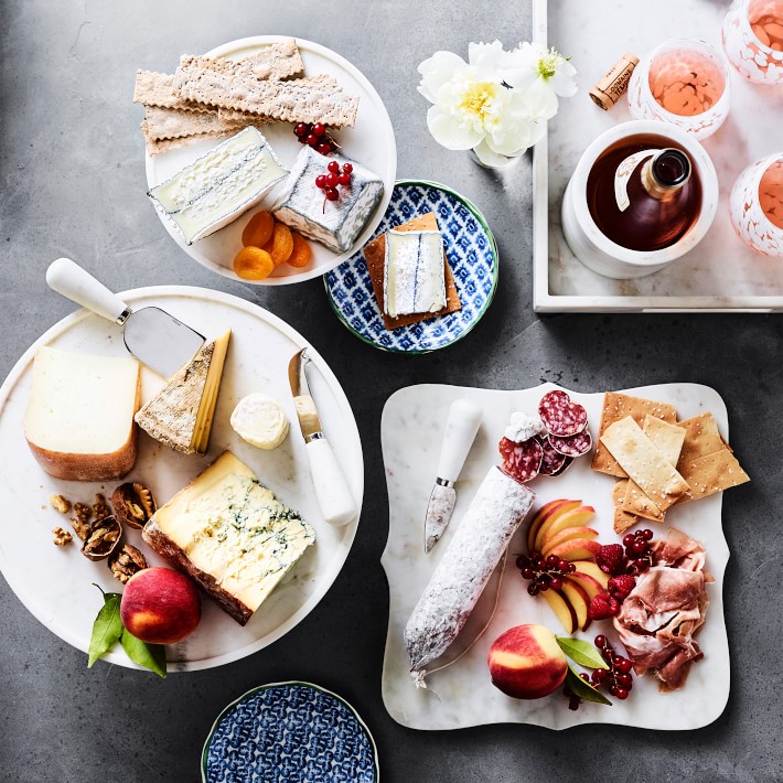 Chess Cheese Board and Knives Set