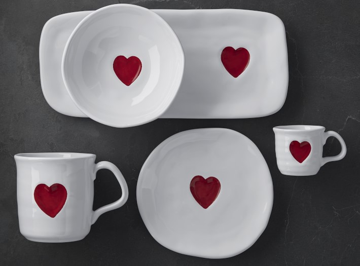 Heart love valentines day gifts hearts with faces cute valentine Coffee Mug  by CharlotteWinter