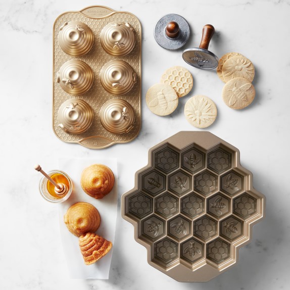 Nordic Ware Honey Bee Cookie Stamps Set of 3 Williams Sonoma