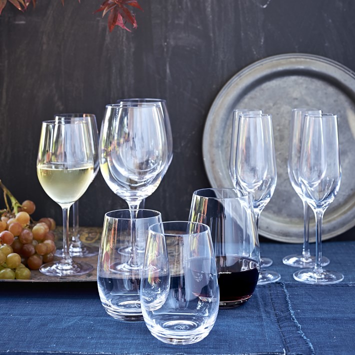 Williams Sonoma Modern Stemless Wine Glasses