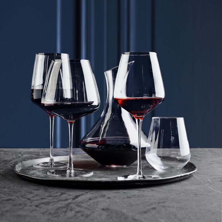 Fortessa Forte Red Wine Glasses, Set of 8, Clear