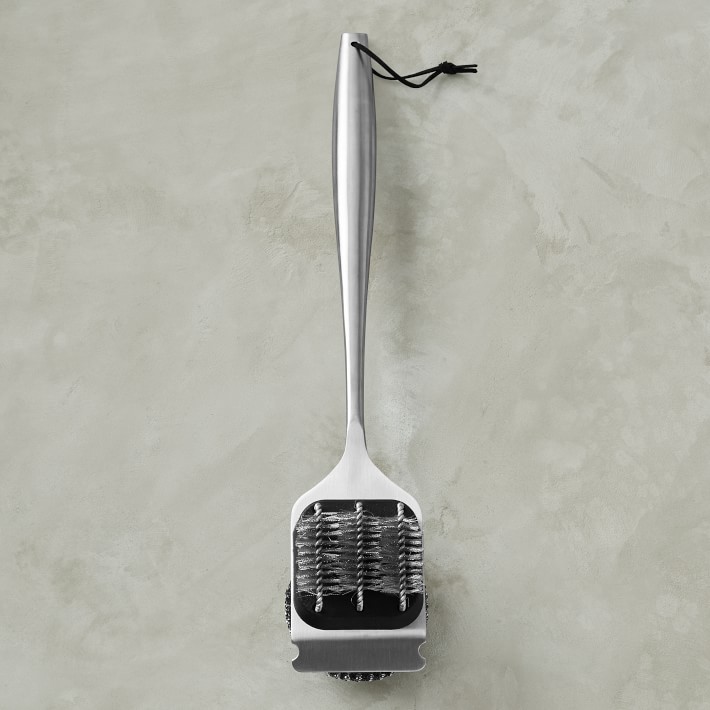 Williams Sonoma Stainless-Steel Handled BBQ Cleaning Brush