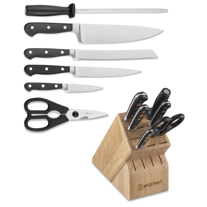 Williams Sonoma Wüsthof Crafter Knives, Set of 7