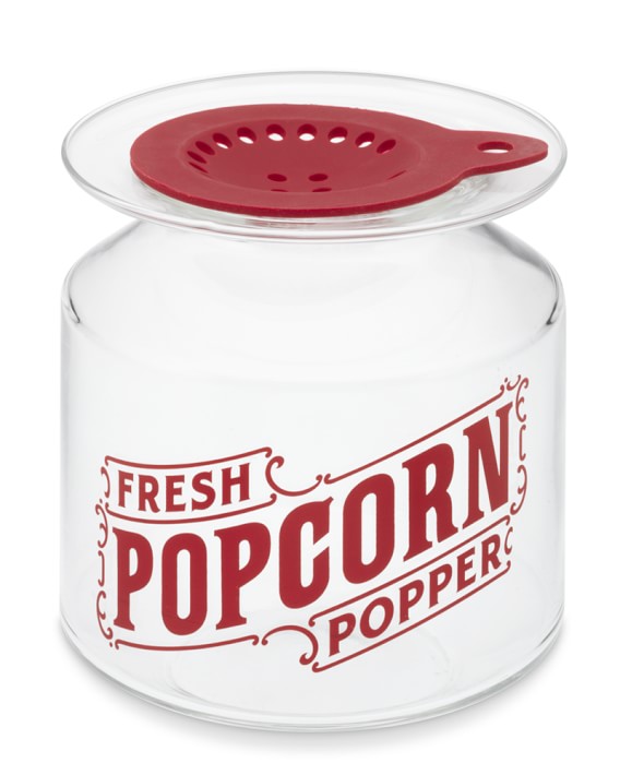 Popcorn Powder | Popcorn Popper | Collapsible & Microwavable - Red