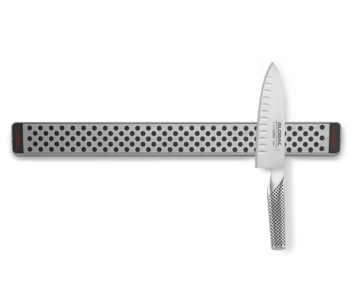 Magnetic Stainless Steel Kitchen Knife Rack, Modern Knife Holder