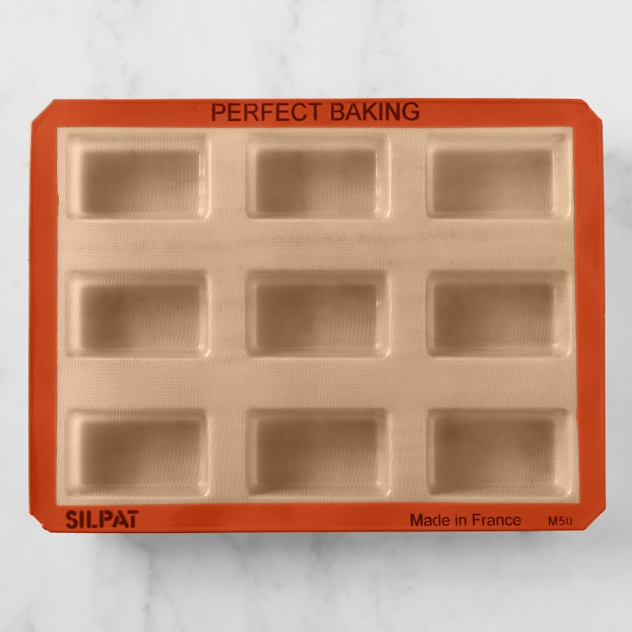 Williams Sonoma Silpat Nonstick Silicone Perfect 12-Well Muffin Pan