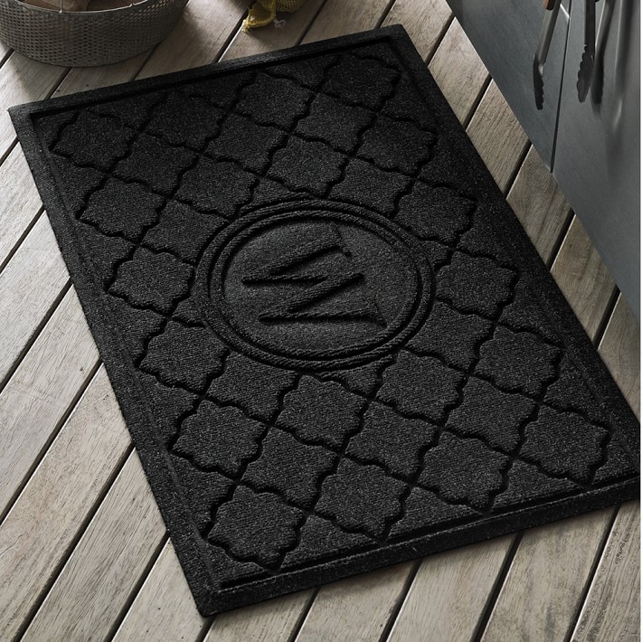 M+A Matting WaterHog™ Squares Fashion Mat, Charcoal