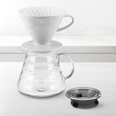  Hario V60 Drip Coffee Pour Over Scale, Stainless Steel: Home &  Kitchen