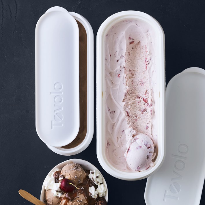tovolo glide-a-scoop ice cream tub - pistachio (green, 2) 