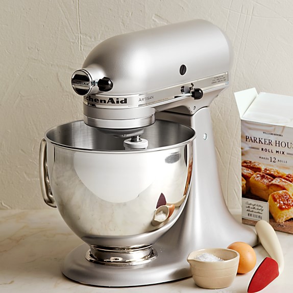 NEW (READ) KitchenAid 5-qt. Artisan Series Stand MIXER Contour Silver KSM150