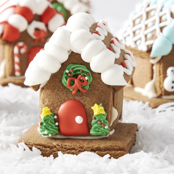 Mini Gingerbread Houses, Set of 6 Williams Sonoma