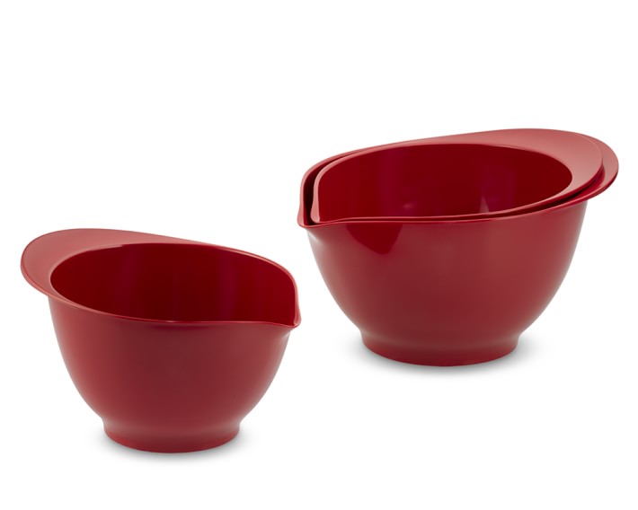 Williams-Sonoma - July 2019 - Melamine Mixing Bowls, Set of 3, Red