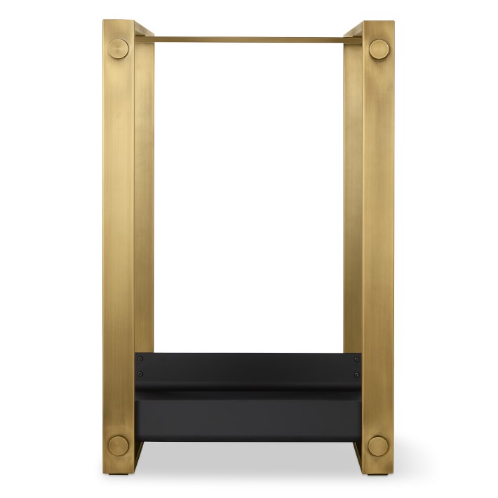 Jackson Fireplace Log Holder | Williams Sonoma