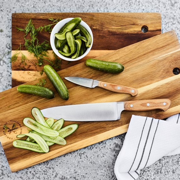 Open Kitchen by Williams Sonoma Acacia Cutting Board & Knife Set