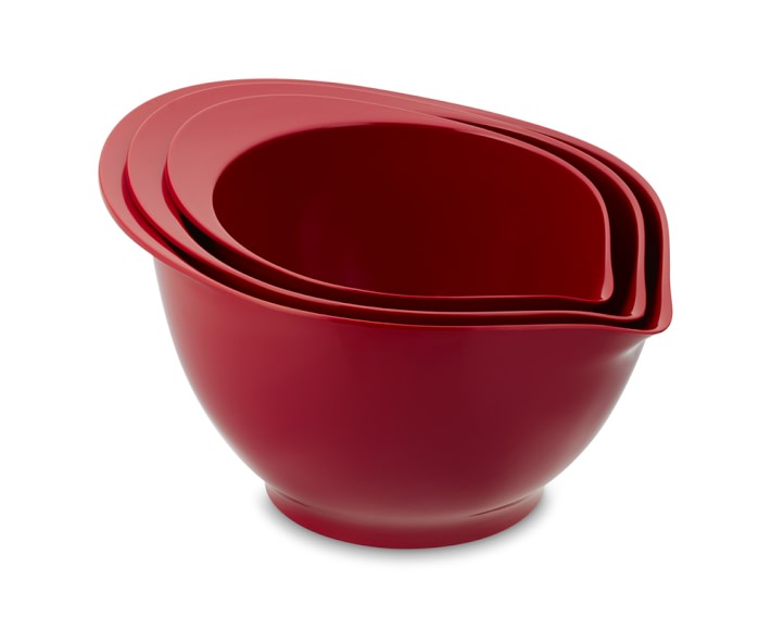 Williams Sonoma Melamine Mixing Bowls with Lid, Set of 6