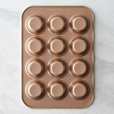 Williams Sonoma Silpat Nonstick Silicone Perfect 12-Well Muffin Pan