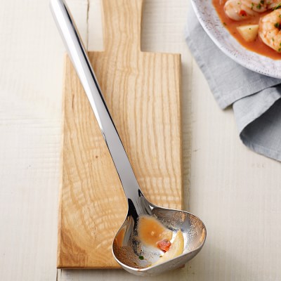 Williams Sonoma Stainless-Steel Silicone Ladle