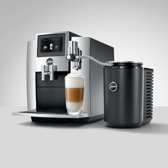 jura coffee machine milk fridge