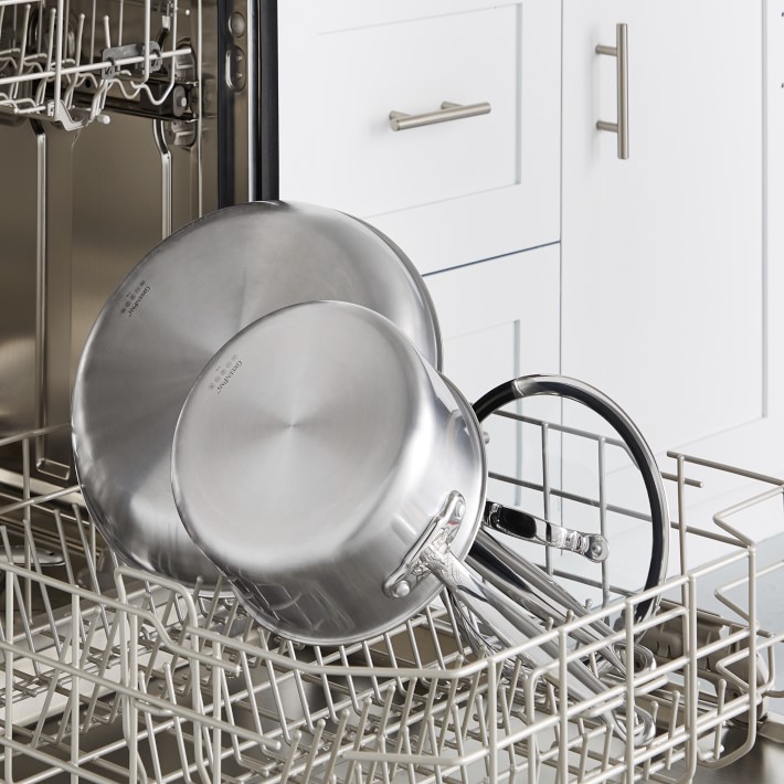 Williams Sonoma GreenPan™ Premiere Stainless-Steel Braiser