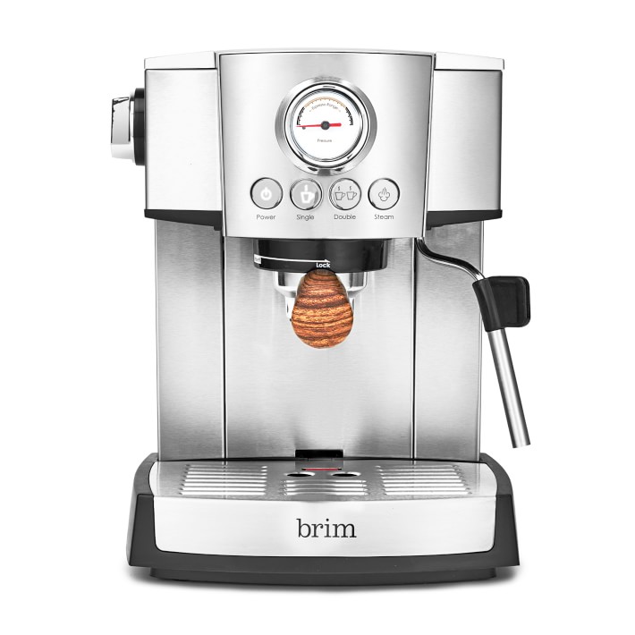 14 Cup Programmable Coffee maker, Stainless Steel - BRIM