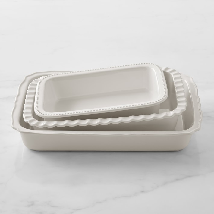 Williams Sonoma Breading Trays with Lids, Set of 3
