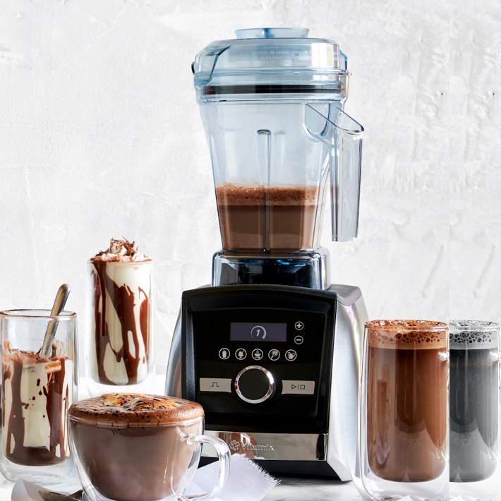 Homemade Hot Chocolate with Vitamix Aer Disc Container - LET'S PLAY OC!