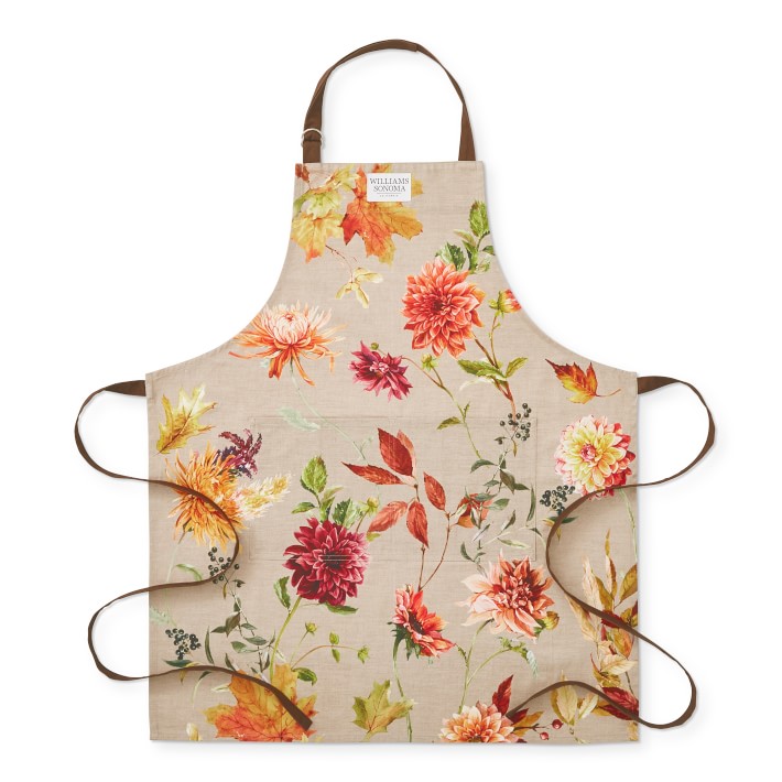 Harvest Bloom Kitchen Apron | Williams Sonoma