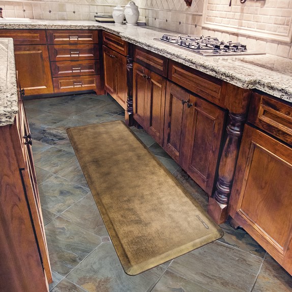 WellnessMats® Linen Motif Collection Anti Fatigue Kitchen Mats