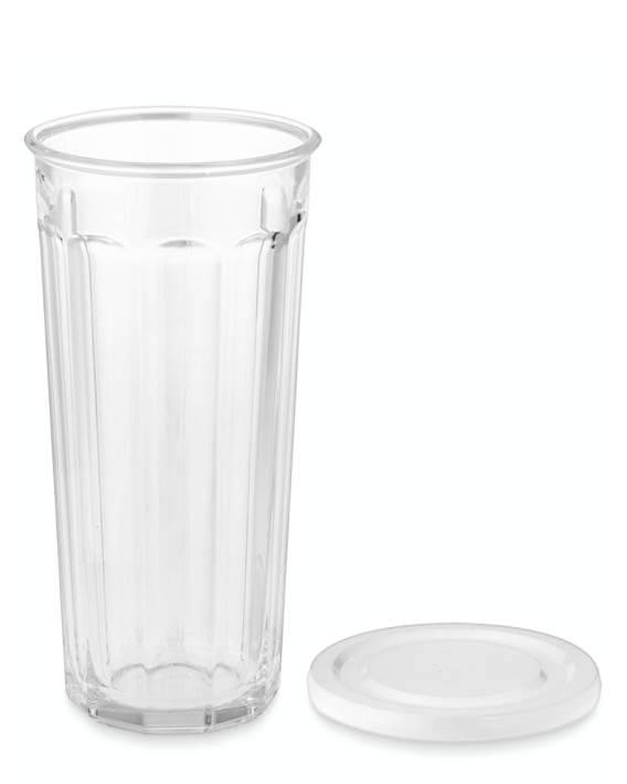 Glasses With Lids 