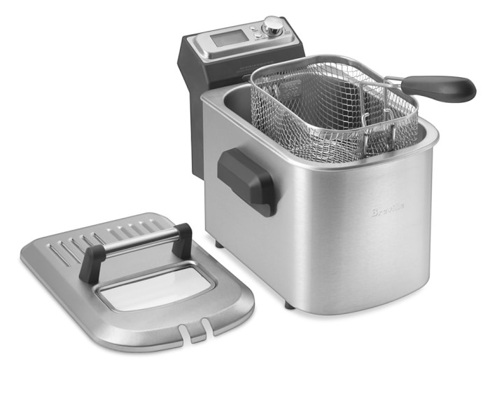  Breville BDF500XL Smart Fryer, Brushed Stainless Steel 15 x  10.5 x 11 inches,Silver: Deep Fryers: Home & Kitchen