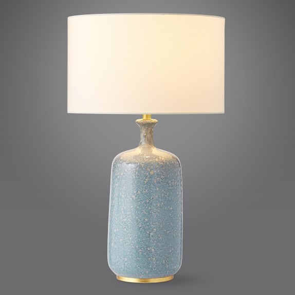 AERIN Culloden Blue Lagoon Table Lamp | Williams Sonoma