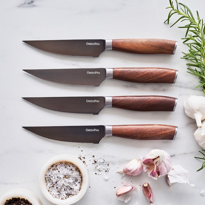KitchenAid Classic Non-Slip Steak Knife - Set of 4 (Black