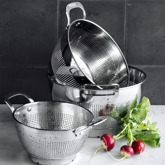 Williams Sonoma Stainless-Steel Colanders | Williams Sonoma