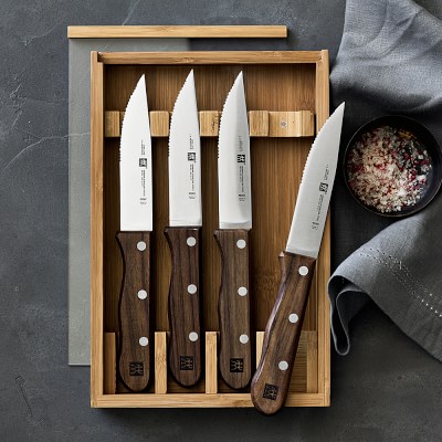 Zwilling J.A. Henckels Steakhouse 4 Piece Jumbo Steak Knife Set