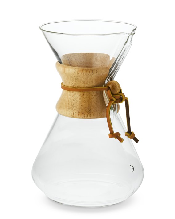 Chemex® Pour-Over Glass Coffee Maker with Wood Collar