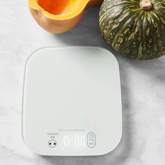 Williams Sonoma Touchless Tare Waterproof Food Scale White Williams