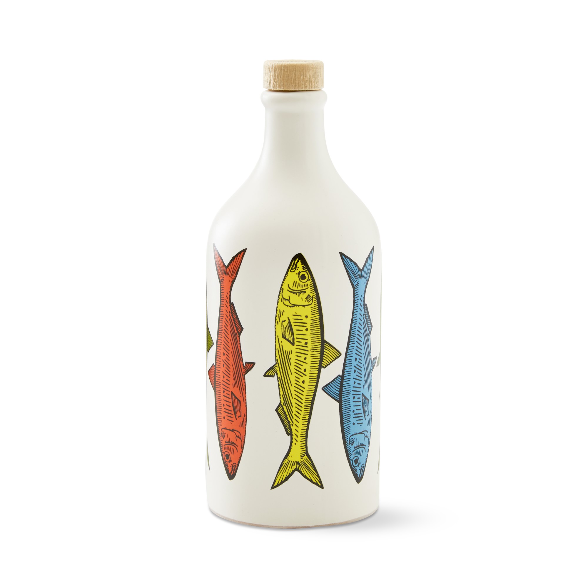 Muraglia Extra Virgin Olive Oil in Fish Bottle for hostess gifts